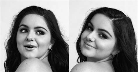 ariel winter naked|Ariel Winter Poses Topless in Unretouched Photos, Praises Sofia。